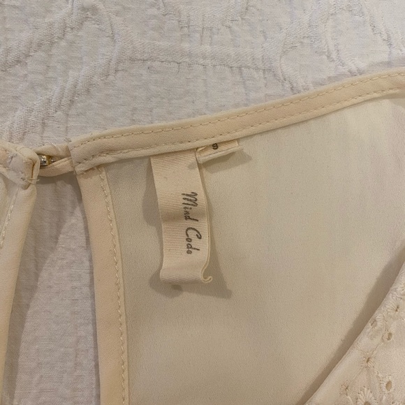 Mind Code boho ivory lace top - Picture 7 of 8